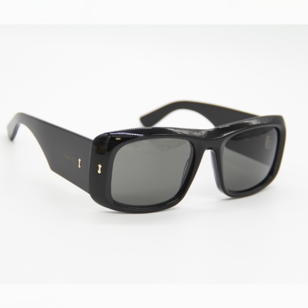 NEW GUCCI BLACK UNISEX SUNGLASSES  GG1080S 001 GUCCI OVERSIZED EYEWEAR - Picture 7 of 12